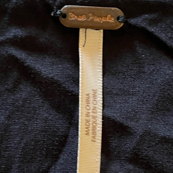 Free People Long Sleeve Floral Mini Dress - Picture 6 of 6